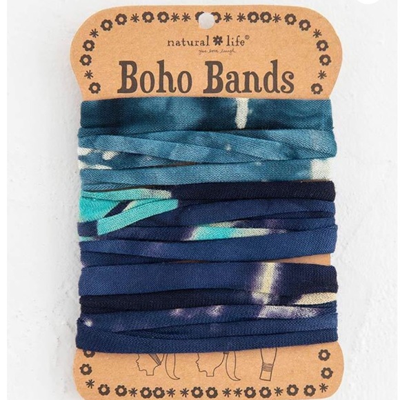 NATURAL LIFE Accessories - NEW tie dye boho hair bands